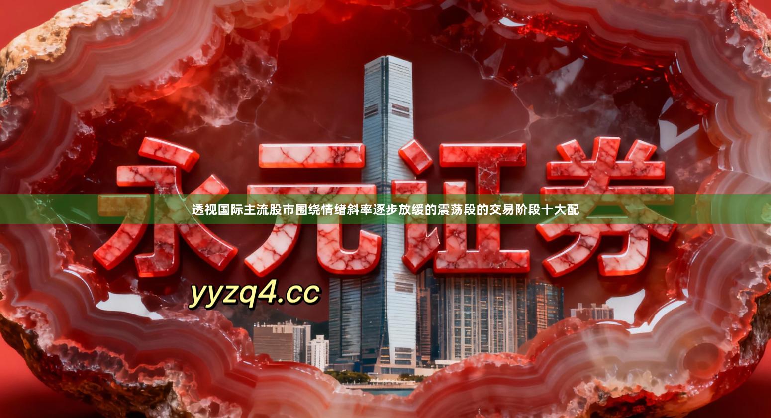 透视国际主流股市围绕情绪斜率逐步放缓的震荡段的交易阶段十大配